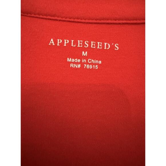 Appleseed's Cardigan Sweater Womens Medium Red V Neck Button Front Pockets Knit - Picture 2 of 7